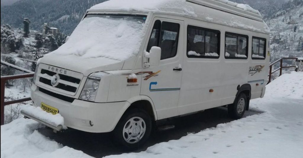 17 seater tempo traveller in chandigarh